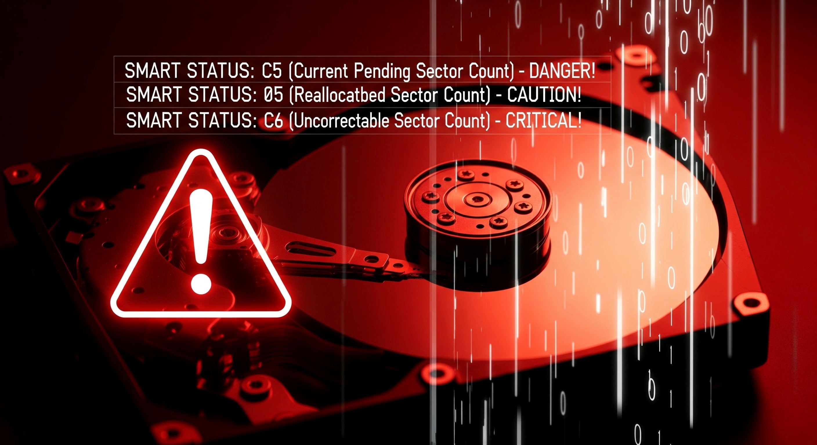 【データ消失を防ぐプロのテクニック】「C5セクタ数」が1なら即バックアップ！SMART診断の正しい見方